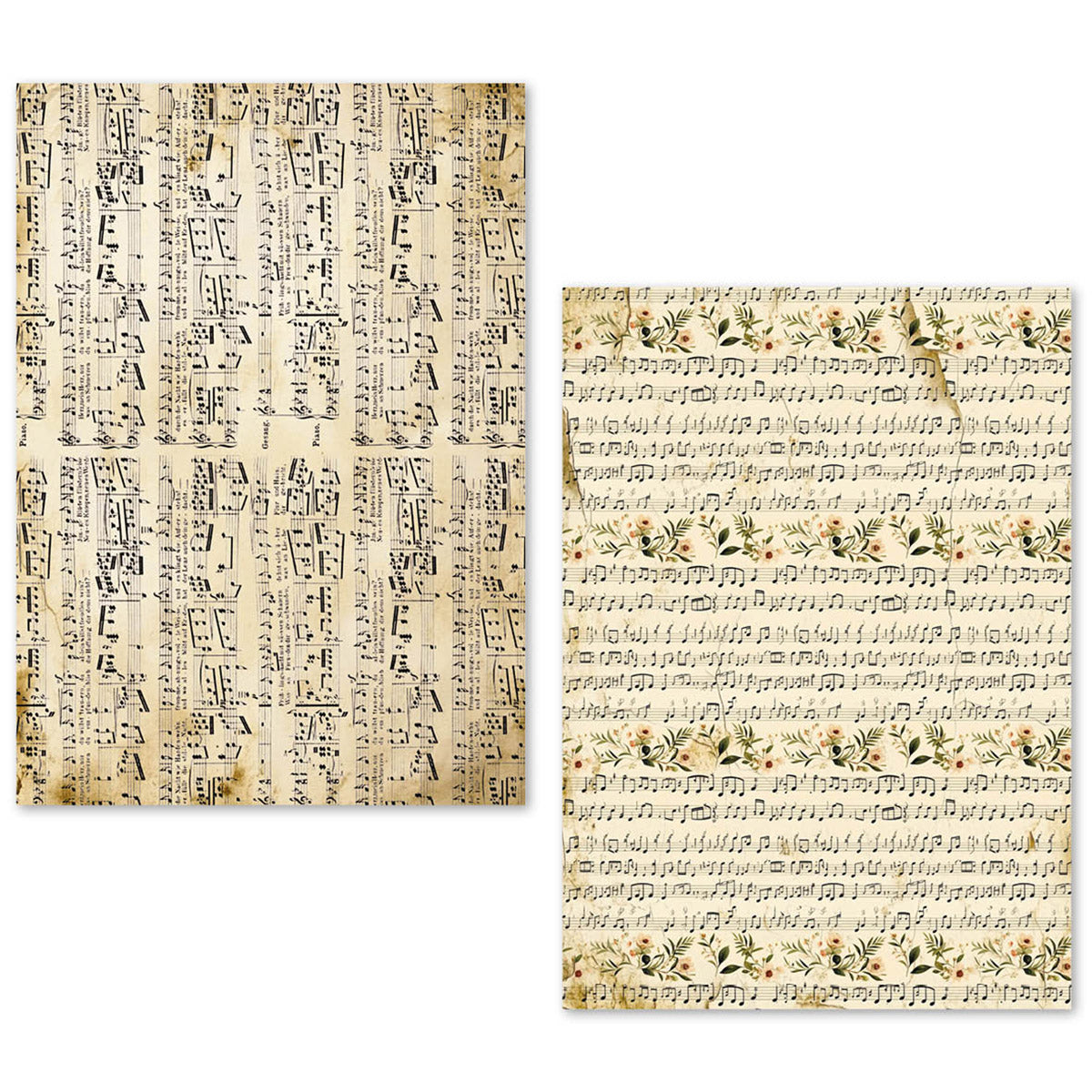 Lot de papier de soie A5 – 24 feuilles de papier à musique-13