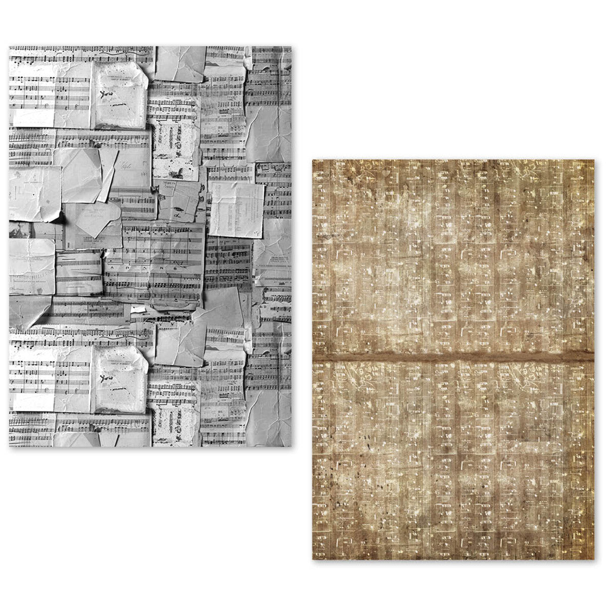 Lot de papier de soie A5 – 24 feuilles de papier à musique-4