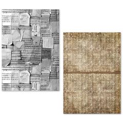 Lot de papier de soie A5 – 24 feuilles de papier à musique-4