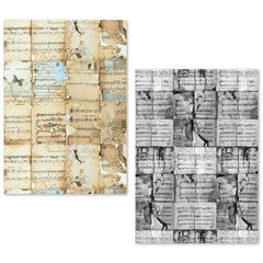 Lot de papier de soie A5 – 24 feuilles de papier à musique-6