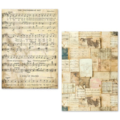 Lot de papier de soie A5 – 24 feuilles de papier à musique-7