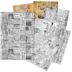 Ensemble de papier de soie A5 – 24 feuilles de papier journal-1