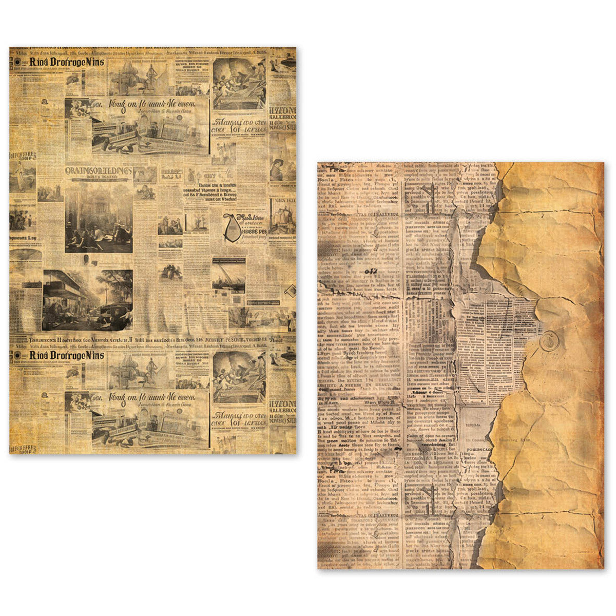 Ensemble de papier de soie A5 – 24 feuilles de papier journal-9