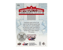 Mackenzie Entwistle Autographed 2017-18 Upper Deck CHL Top Prospects #TP-5 Hockey Card-2