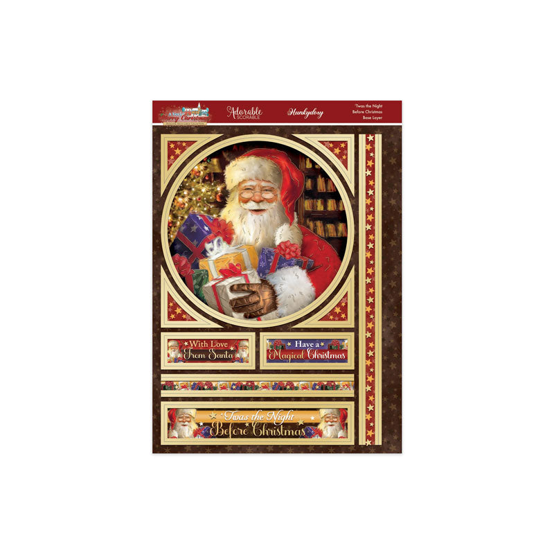 A Very Merry Christmas Deco-Large Set - 'Twas the Night Before Christmas-2