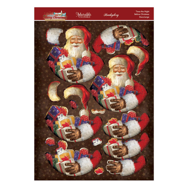 A Very Merry Christmas Deco-Large Set - 'Twas the Night Before Christmas-3