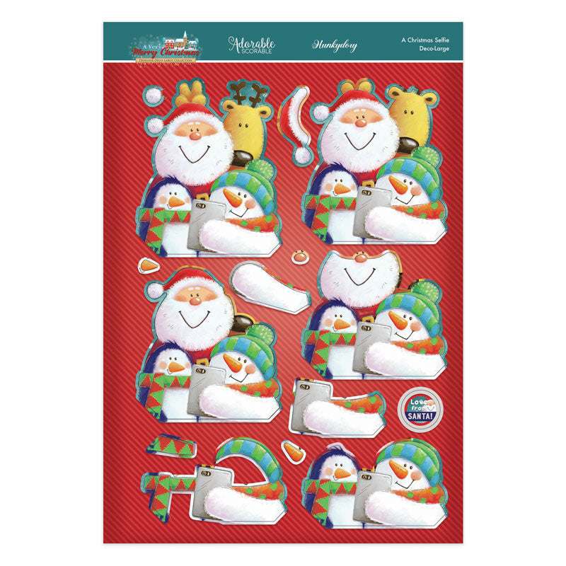 A Very Merry Christmas Deco-Large Set - A Christmas Selfie-3