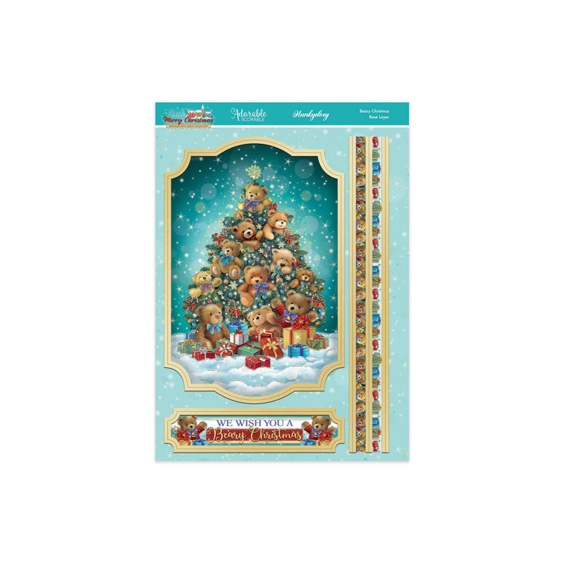A Very Merry Christmas Deco-Large Set - Beary Christmas & Winter Blessings-2