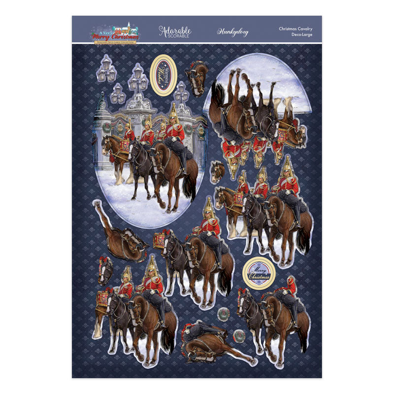 A Very Merry Christmas Deco-Large Set - Christmas Cavalry-3