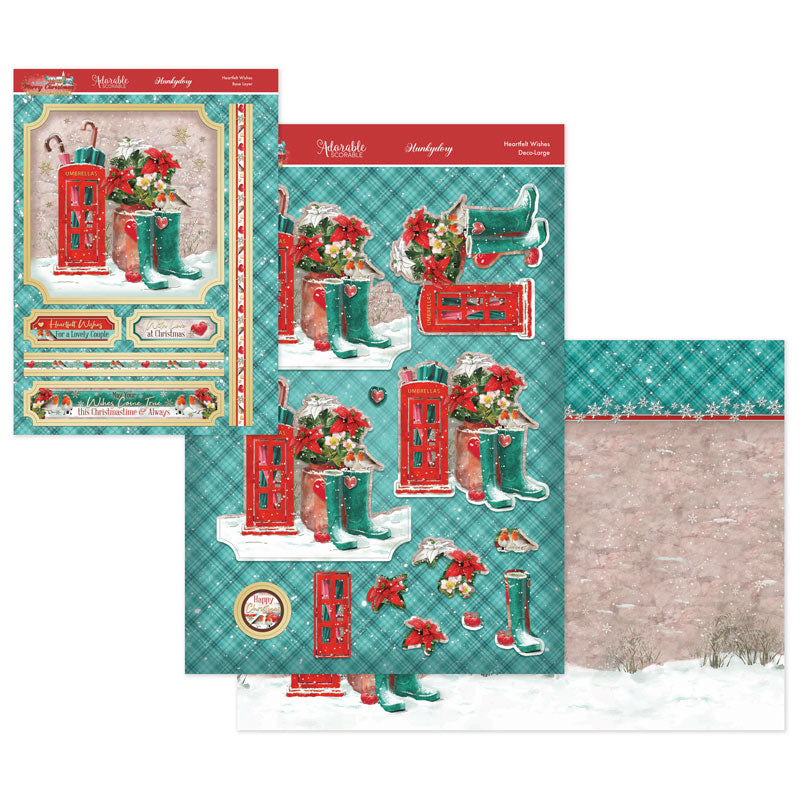 A Very Merry Christmas Deco-Large Set - Heartfelt Wishes-1