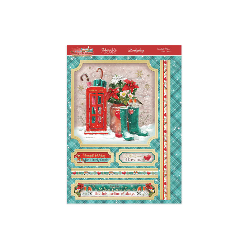 A Very Merry Christmas Deco-Large Set - Heartfelt Wishes-2