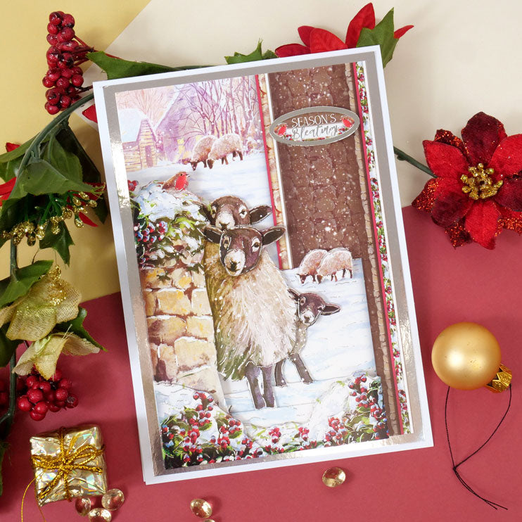 A Very Merry Christmas Deco-Large Set - Season's Bleatings-9
