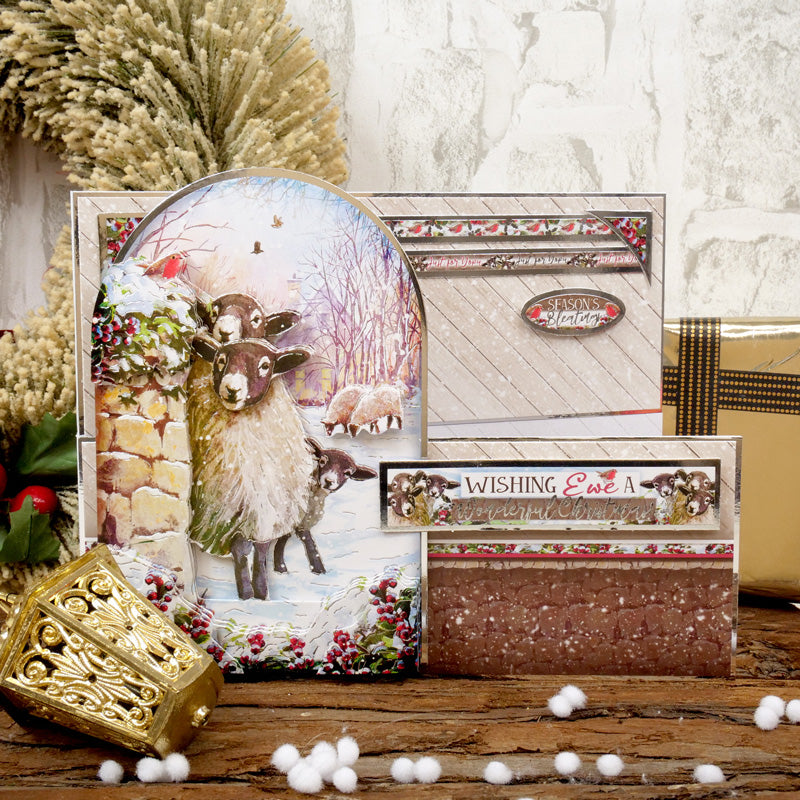A Very Merry Christmas Deco-Large Set - Season's Bleatings-7