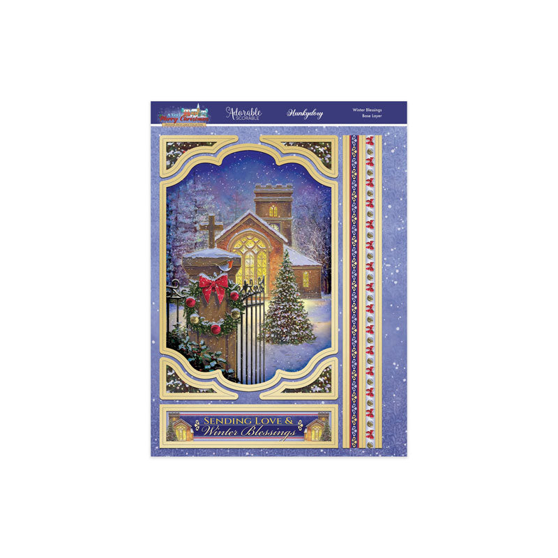 A Very Merry Christmas Deco-Large Set - Winter Blessings-2
