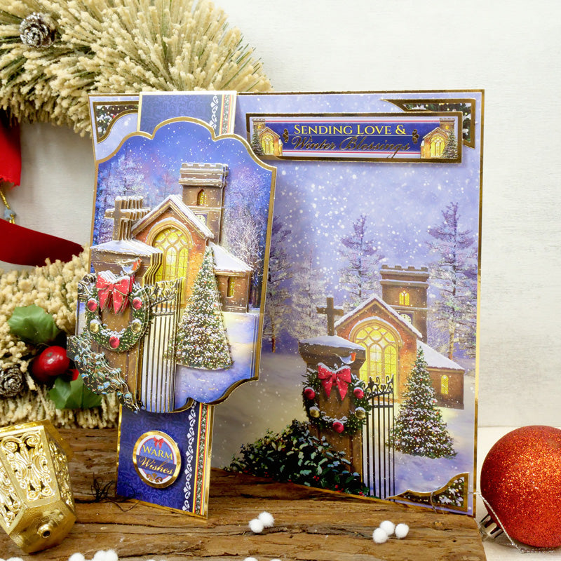A Very Merry Christmas Deco-Large Set - Winter Blessings-5
