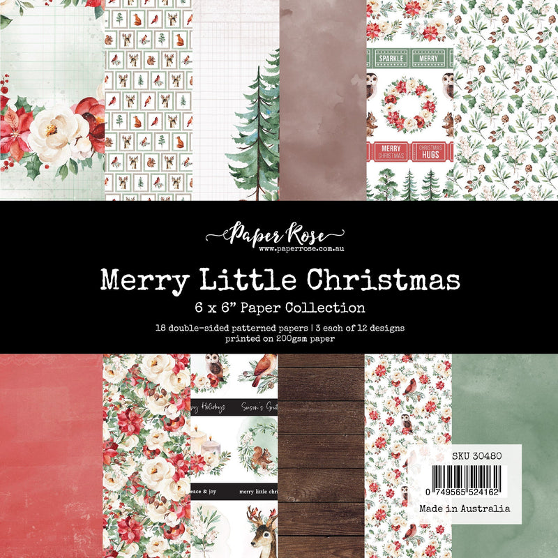 Collection de papiers "Joyeux Petit Noël" 6x6 30480-1