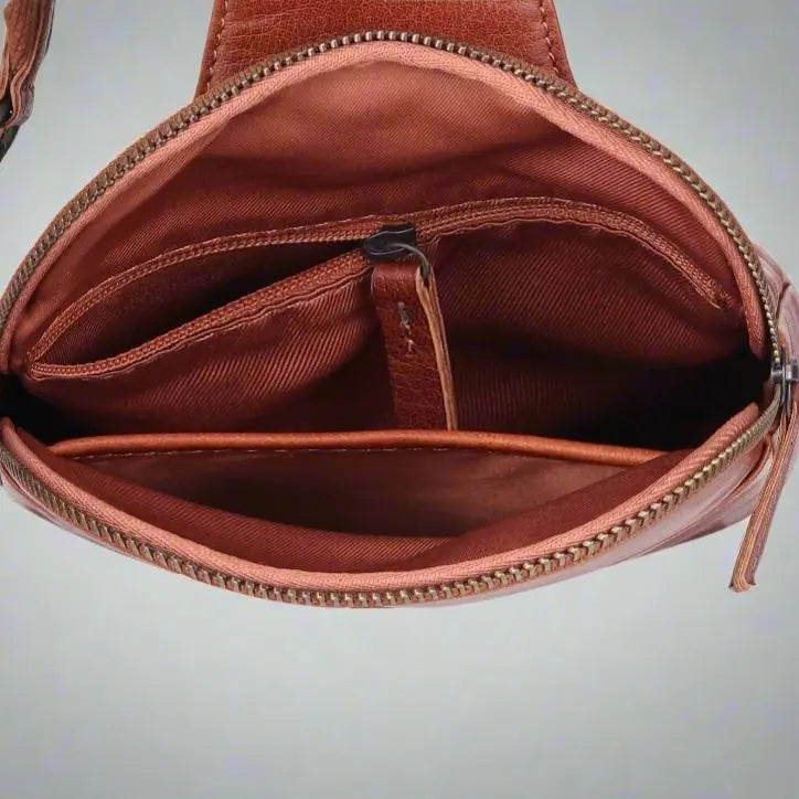 MET Andora Leather Chest Front Bag & Backpack-8