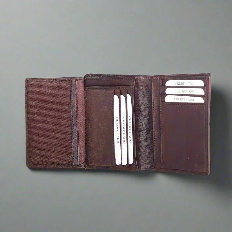 MET Lavato Men's Upright Leather Wallet-3