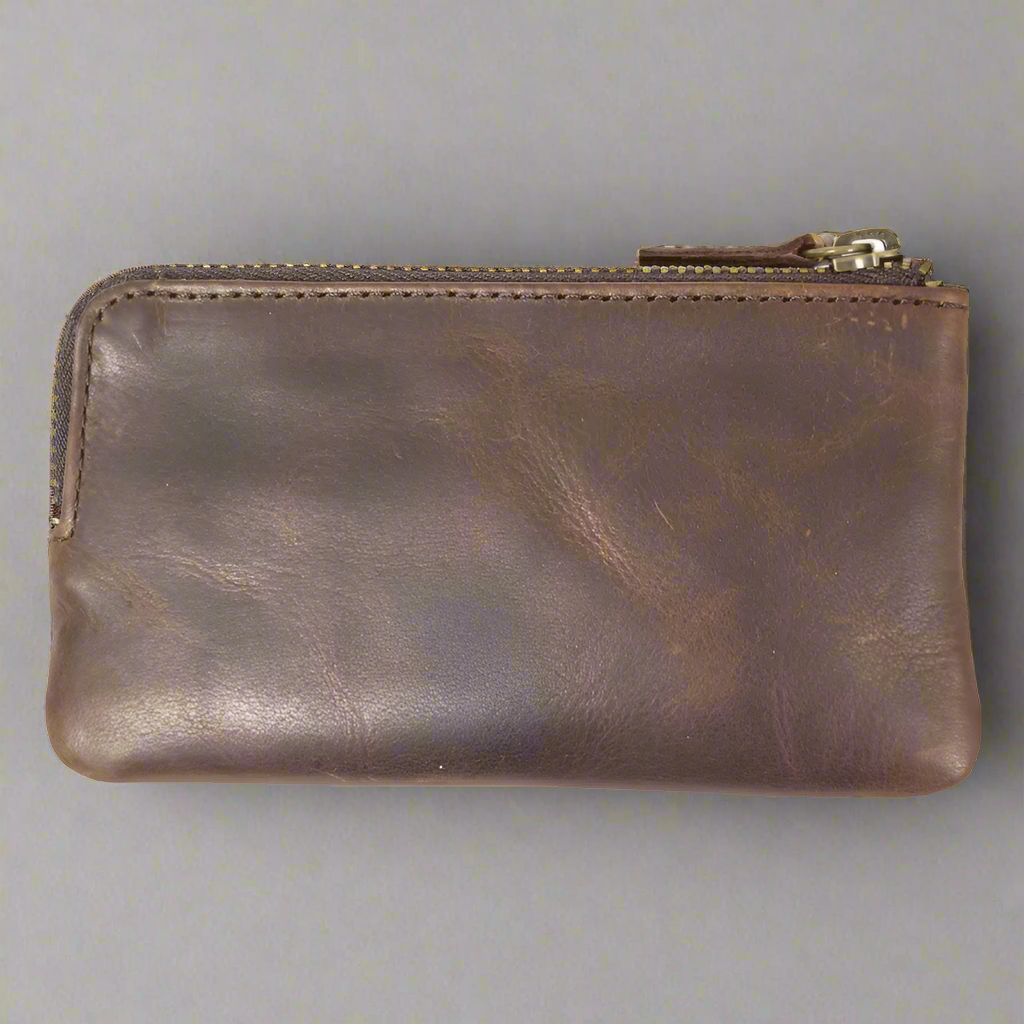MET Men's Oiled Leather Coin Wallet-1