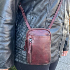 MET Small Leather Crossbody Bag-1