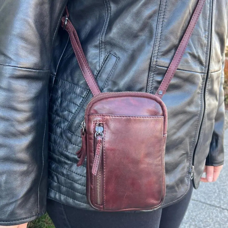 MET Small Leather Crossbody Bag-1