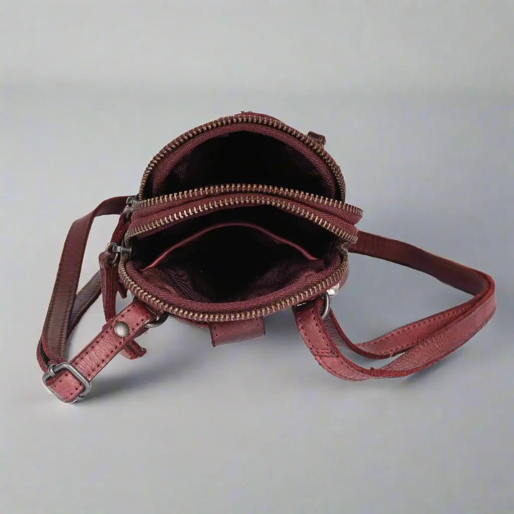MET Small Leather Crossbody Bag-6