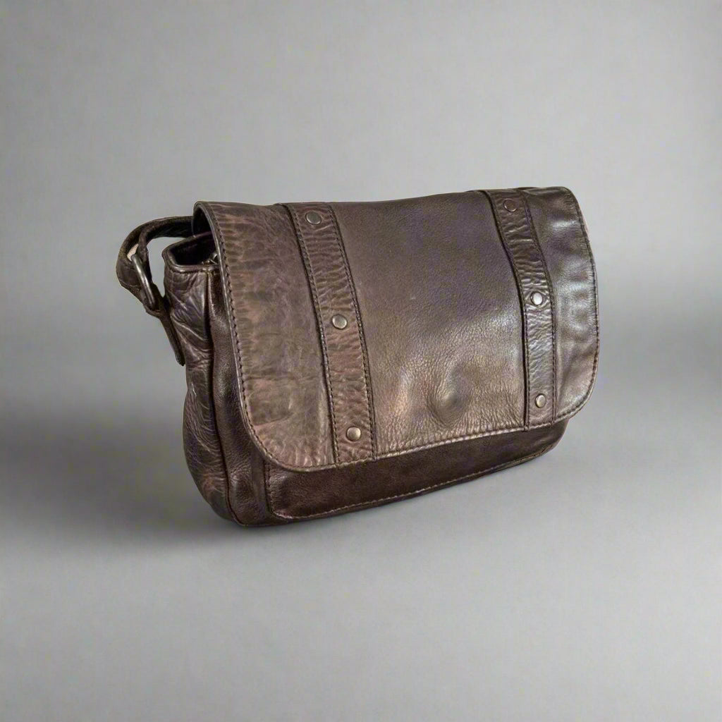 MET Studded Leather Crossbody Bag-3