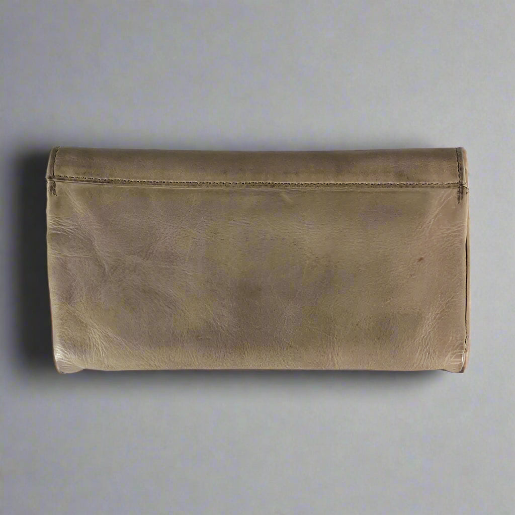 MET Women's Magnet Closure Trifold Leather Wallet-7