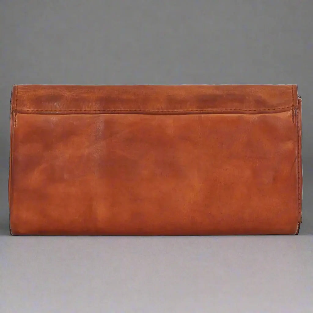 MET Women's Magnet Closure Trifold Leather Wallet-10