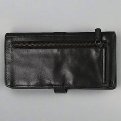 MET Women's Snap Tab Leather Wallet-10