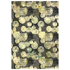 Papier de riz technique mixte A4, paquet de 4, Capsule temporelle-3
