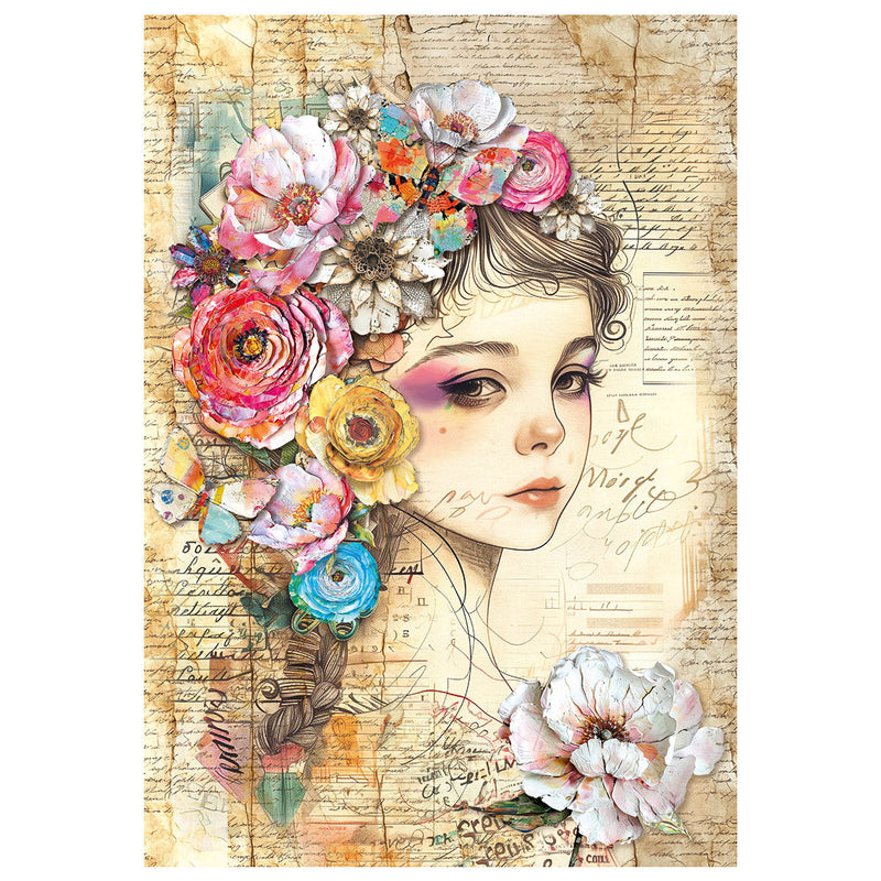 Papier de riz technique mixte A4, paquet de 4, Quintessential-2