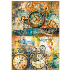 Techniques Mixtes Papier de Riz A4 Lot de 4 Loisirs d'Antan-2