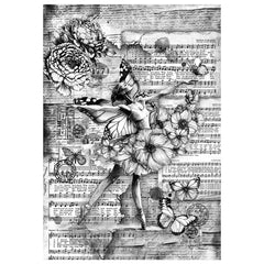 Papiers de riz techniques A4 Lot de 4 Souvenirs mémorables-4