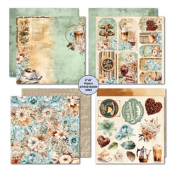 3Quarter Designs Mocha Fix 6x6 Paper Pack-4