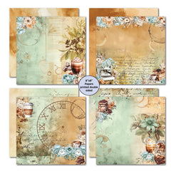 3Quarter Designs Mocha Fix 8x8 Paper Pack-3