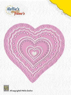 Multi Frame Dies - Heart 2-1