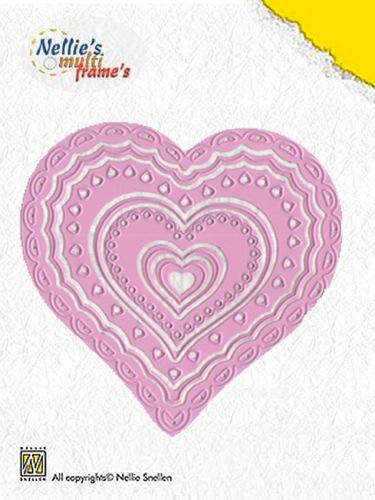 Multi Frame Dies - Heart 2-1