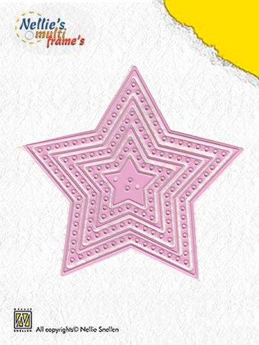 Multi Frame Dies Decorate Star (set of 7)-1