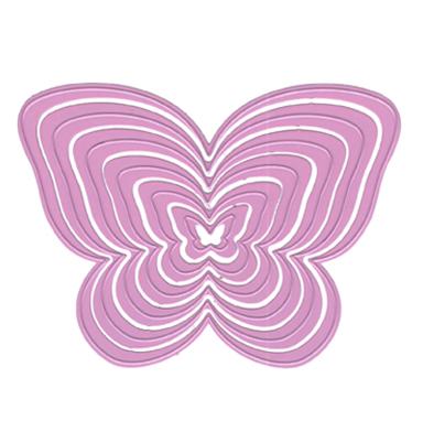 Multi Frame Cutting Die - Butterfly-1