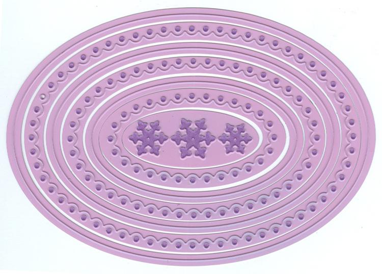 Multi Frame Dies "oval scalloped"-2