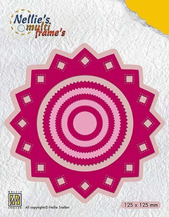 Nellie's Choice - Multi Frame Dies Rosette Sharp-1
