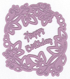 Nellies Choice Multi Frame Die - Happy Birthday-2