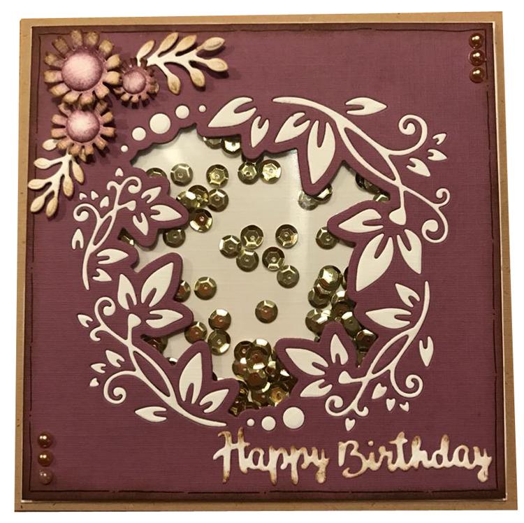 Nellies Choice Multi Frame Die - Happy Birthday-3