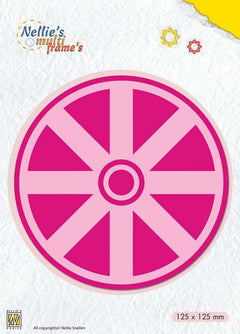 Nellie's Choice - Multi Frame Dies Kaleidoscope Wheel-1