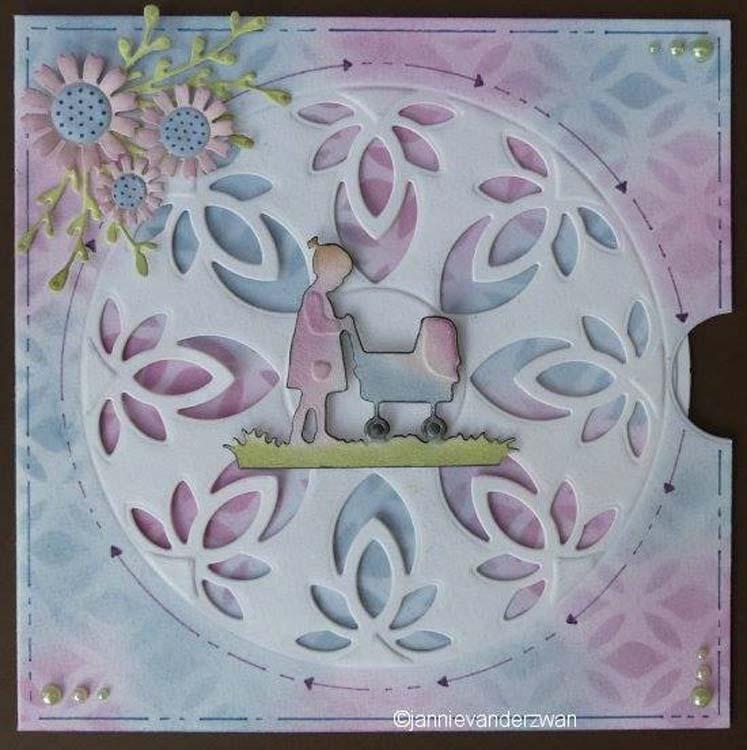 Nellie's Choice - Multi Frame Dies Kaleidoscope Flower-Circle-2