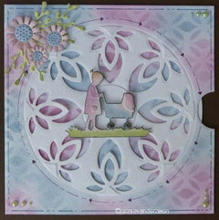 Nellie's Choice - Multi Frame Dies Kaleidoscope Flower-Circle-2