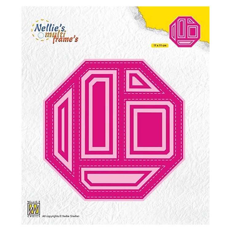 Nellie's Choice Multi Frame Dies Block Dies Octagon-1