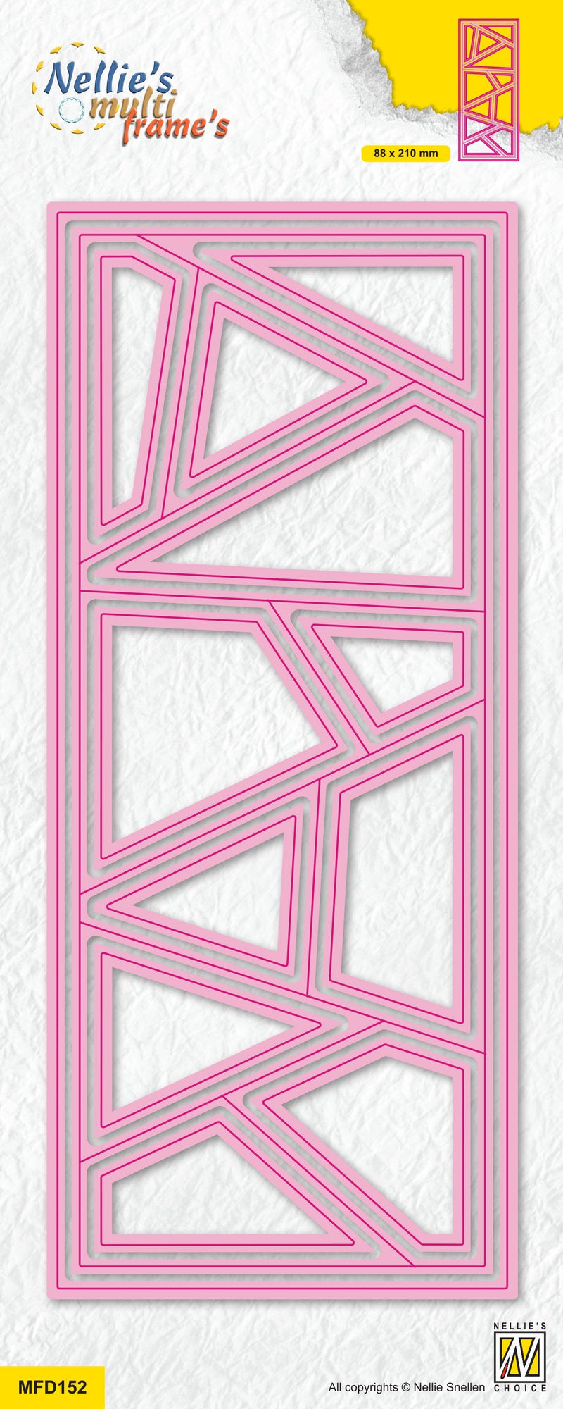 Nellie's Choice Multi Frame - Slim-Line Die - Quilt-2-1