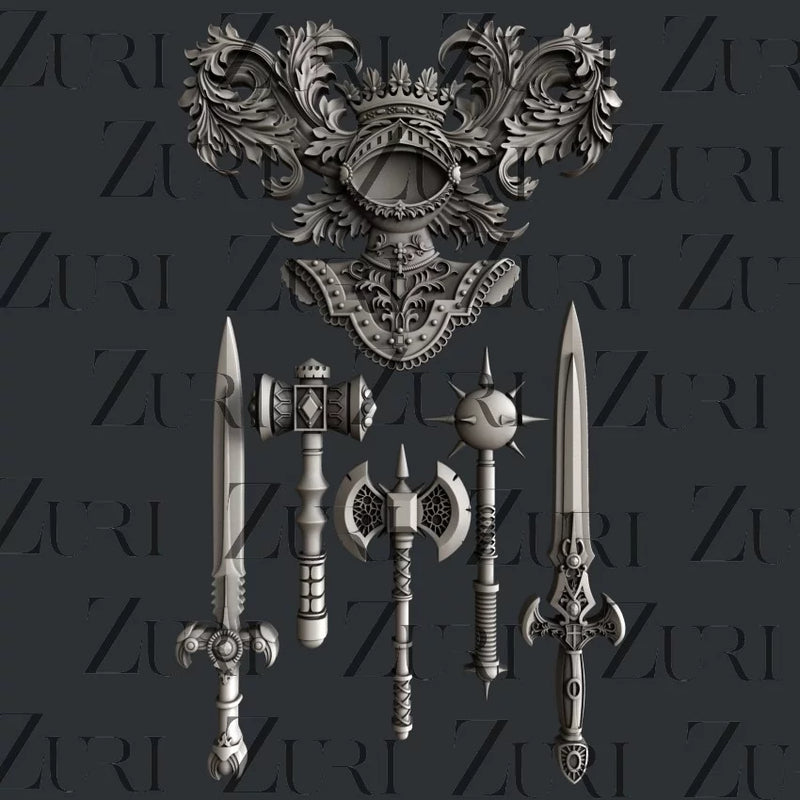 Zuri Designs Medieval Gear-1